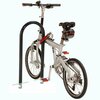 Global Industrial U-Rack Bike Rack, Black, Below Ground Mount, 2-Bike Capacity 442804GBK